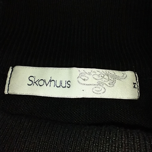 SLOVHUUS BLACK MOCK TURTLE NECK - Picture 4 of 6